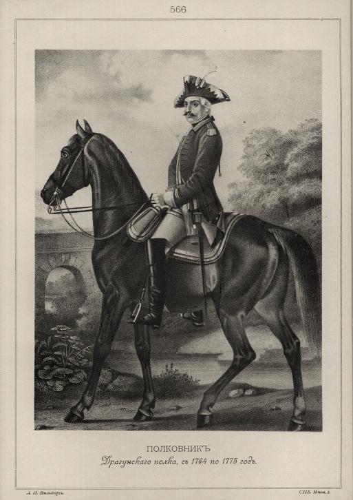 ��������� ����������� �����, � 1764 �� 1775 ���.