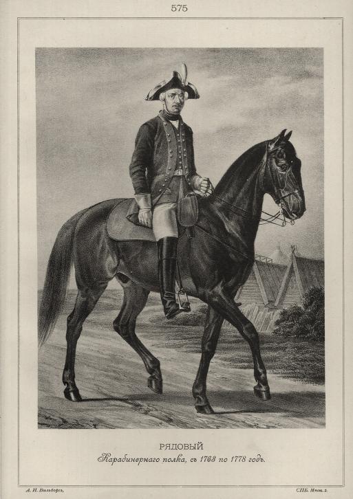 ������� ������������� �����, � 1763 �� 1778 ���.