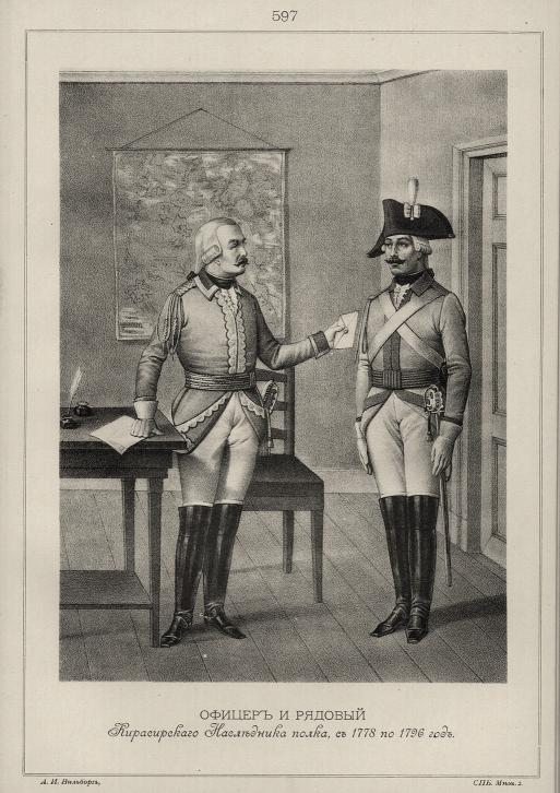 ������ � ������� ������������ ���������� �����, � 1778 �� 1796 ���.