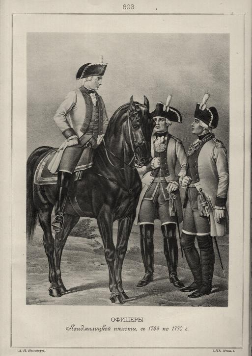 ������� ������������ ������, � 1764 �� 1770 �.