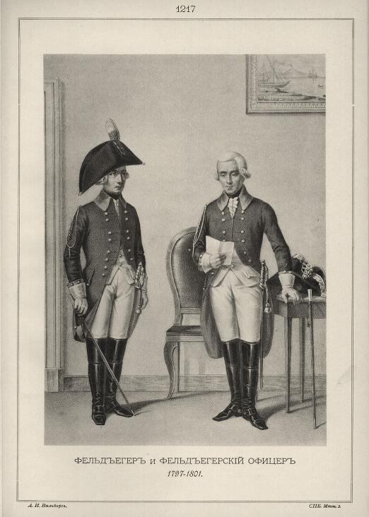 ����������� � �������������� ������, 1797-1801.